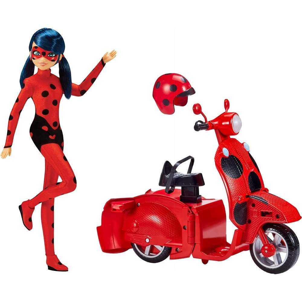 Scooter Toys mit Miraculous Puppe Anziehpuppe Ladybug Playmates