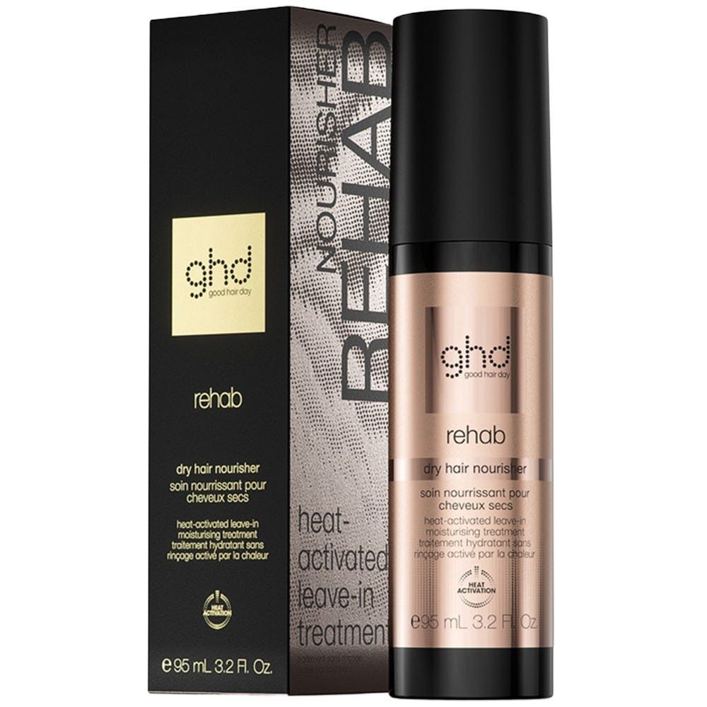 GHD Leave-in Pflege ghd rehab Dry Hair Nourisher Leave-in Treatment 95 ml – Feuchtigkeit &, Packung, 1-tlg., Leave In