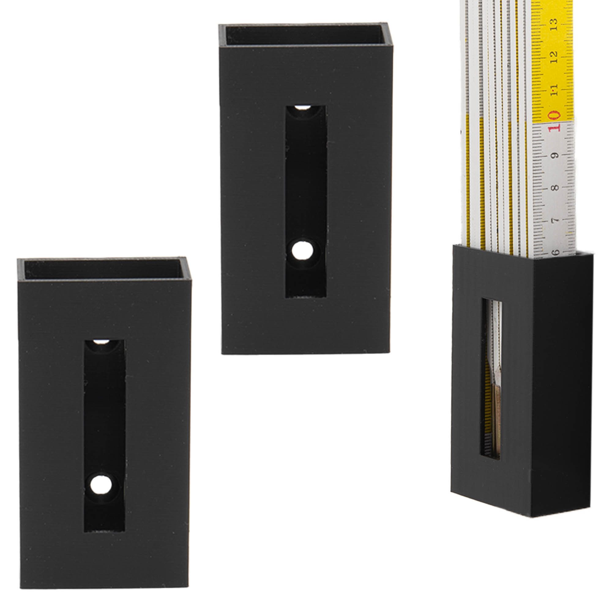 TSB Werk Zollstock Zollstock Halter Gliedermaßstab Maßstab Halterung, Halter, Werkzeugwand, Universal