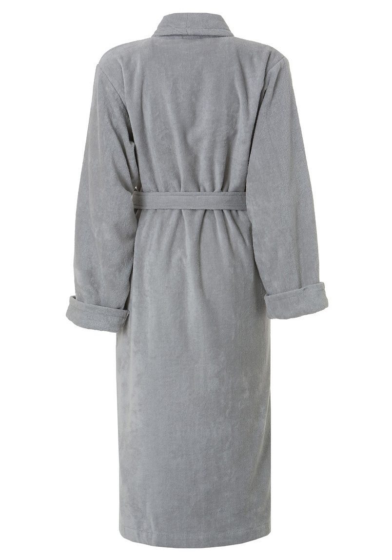 Seahorse Bademantel Seahorse Pure Unisex, Langform, Velours, Schalkragen, G günstig online kaufen