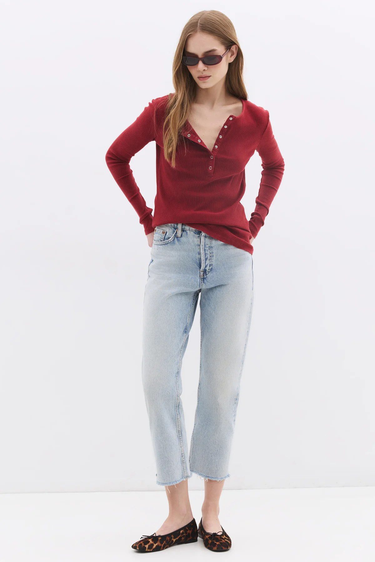 No Matter What Kurzarmbody Langärmeliger Body mit Druckknöpfen