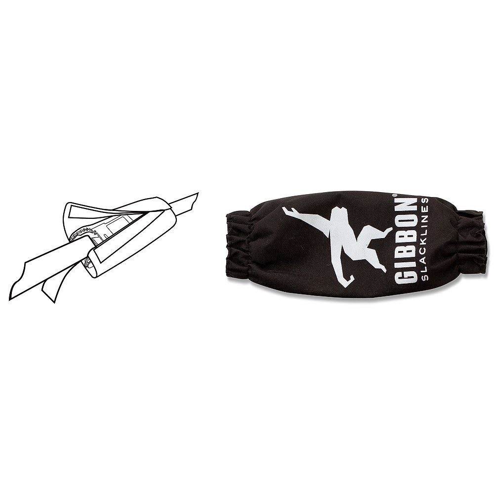 Gibbon Slackline Slackline Classic Line, Hochwertige und langlebige Slackline mit einfacher Bedienung