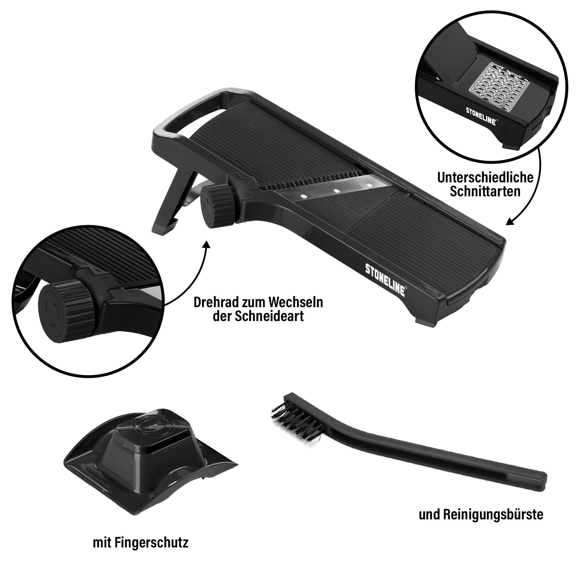 STONELINE Gemüsehobel, Aluminium