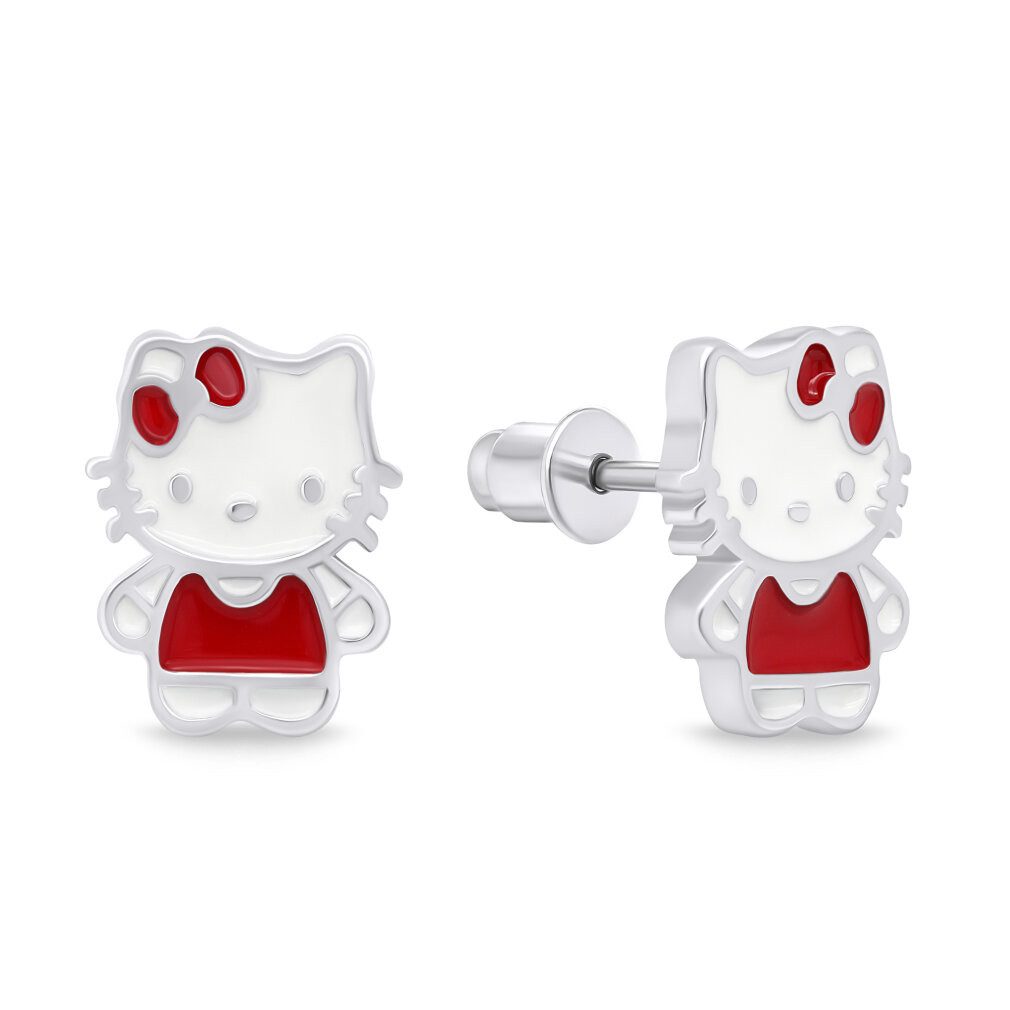Brilio Silver Ohrring-Set Niedliche silberne Ohrringe Hello Kitty EA712W günstig online kaufen