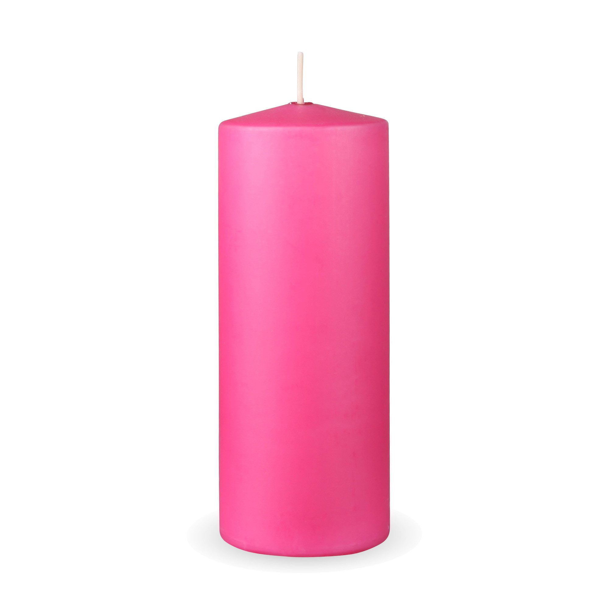 HS Candle Stumpenkerze Säulenkerze Ø7cm (1-tlg), Wachskerzen - unparfümiert günstig online kaufen