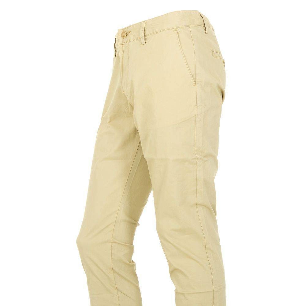 Ital-Design Stoffhose Herren Hose in Creme