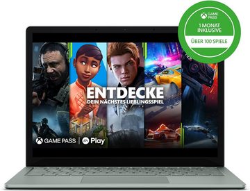 Microsoft mit Dolby Vision und Dolby Atmos Notebook (Intel, Iris®Xe Grafik, 512 GB SSD, 8GB RAM, Ultramobile Produktivität und Unterhaltung, Schlankes Design)