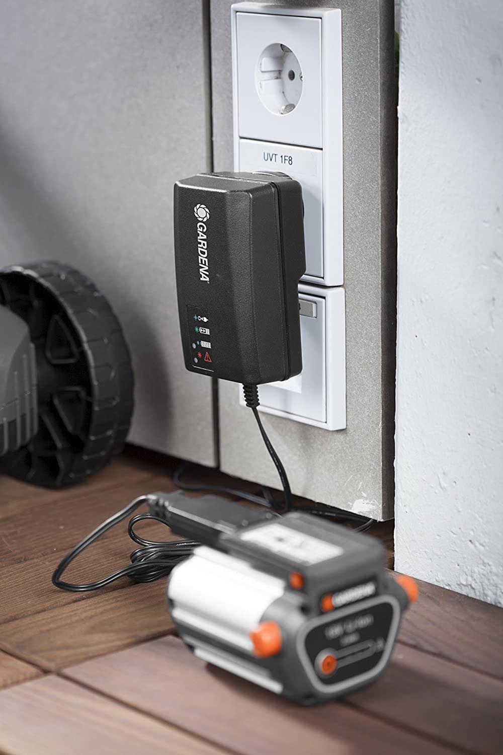 GARDENA Orginal! Gardena System Akku 2,6Ah 2600 für Heckenschere Trimmer Akkugeräte Akku viele für mAh Akku 18V Bläser Ersatzakku Gardena Akku