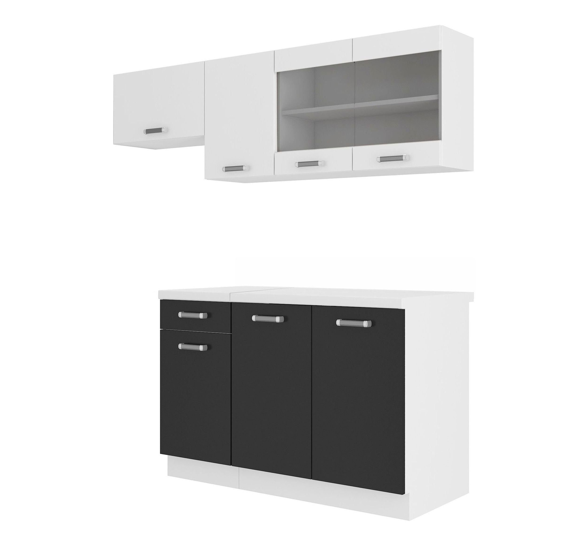 Küchen-Preisbombe Küchenzeile Omega 180 cm Küchenblock Einbauküche Singlekü günstig online kaufen