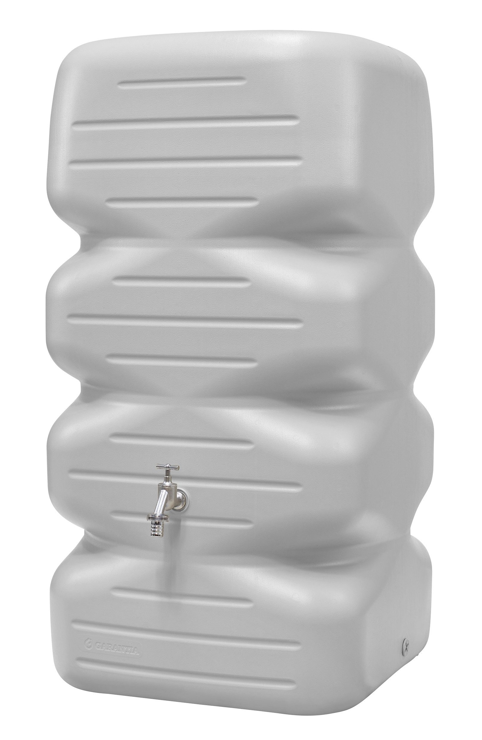 GARANTIA Regentonne CUBUS Gartentank 340 Liter betongrau