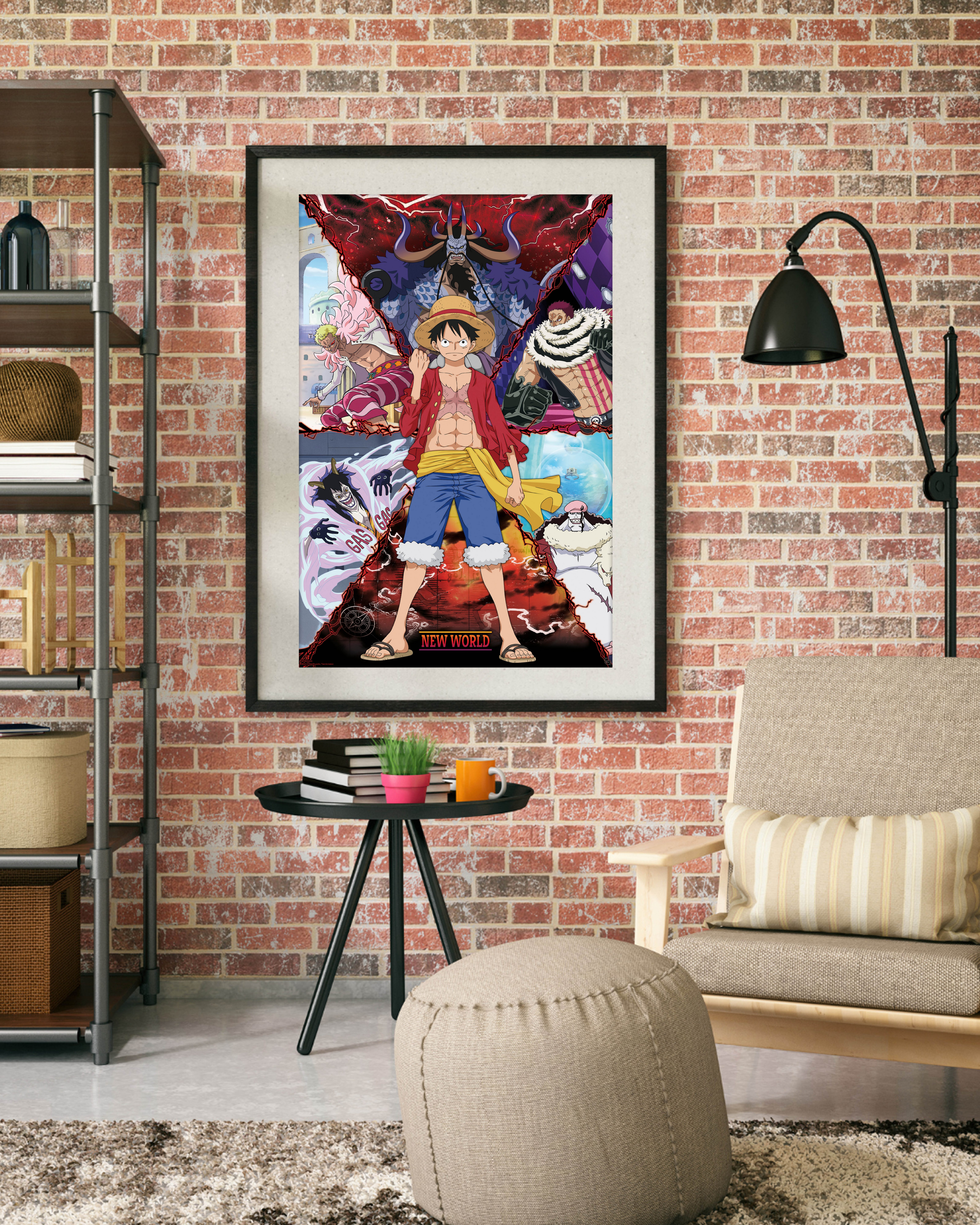 ABYstyle Poster One Piece Poster Luffy.. vs. New World 61 x 91,5 cm – Bild 2 von 4