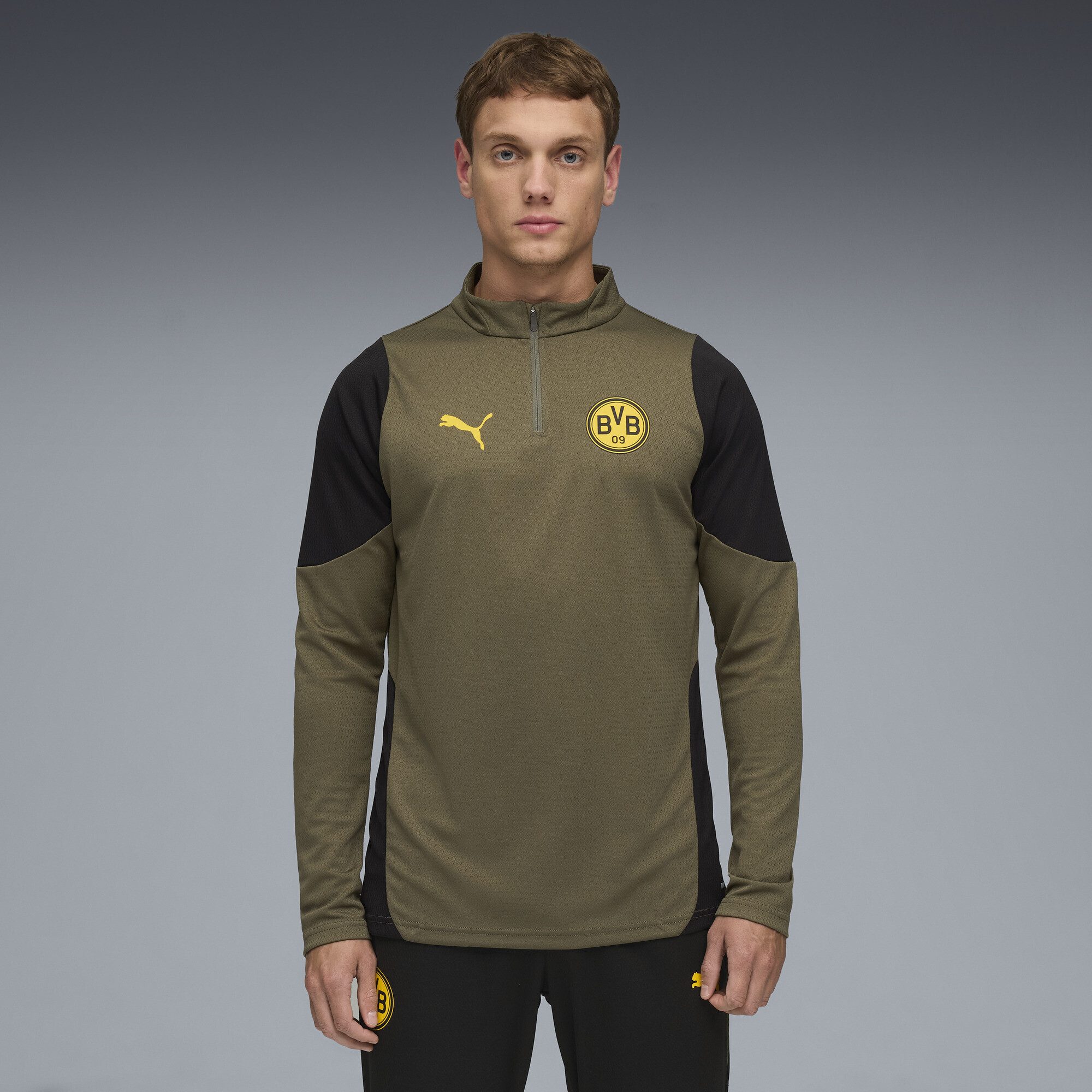 PUMA T-Shirt Borussia Dortmund Trainingstop Herren