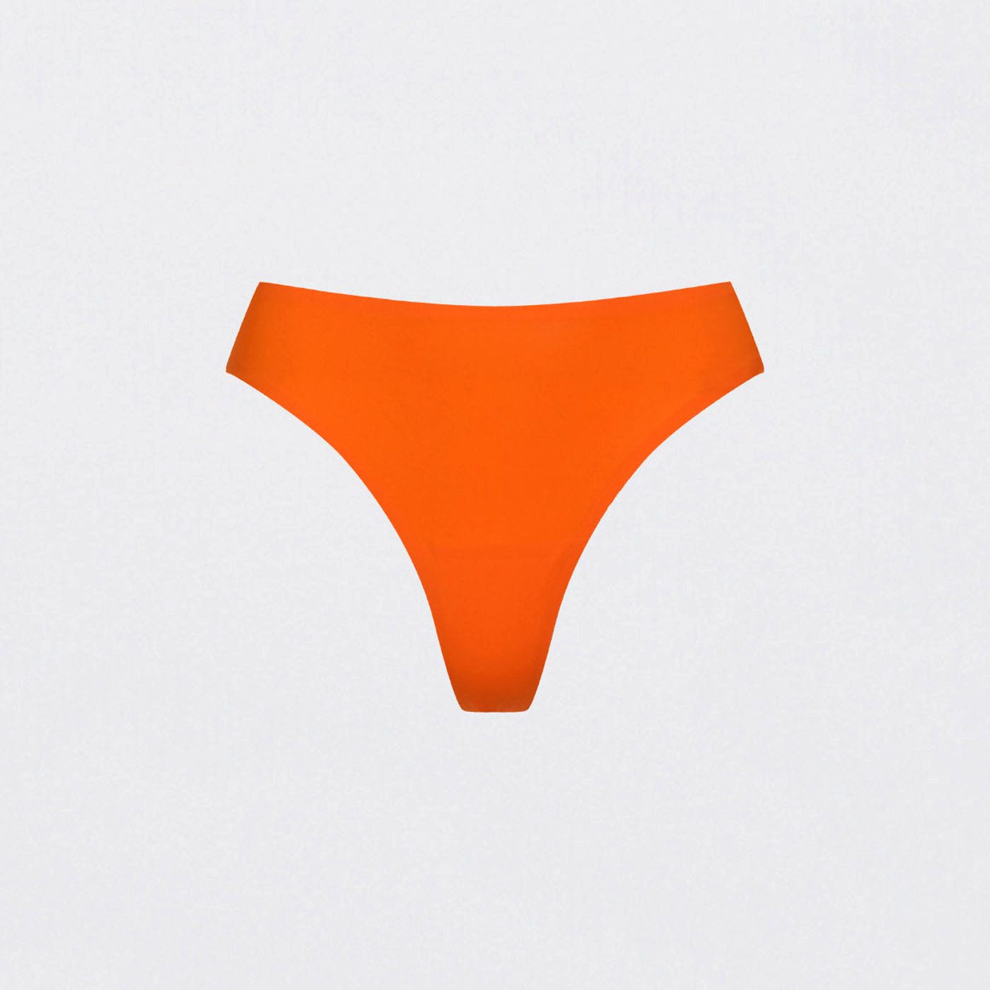 cfab by creamy fabrics Tanga Tanga Uni-Sunset Orange-3XL