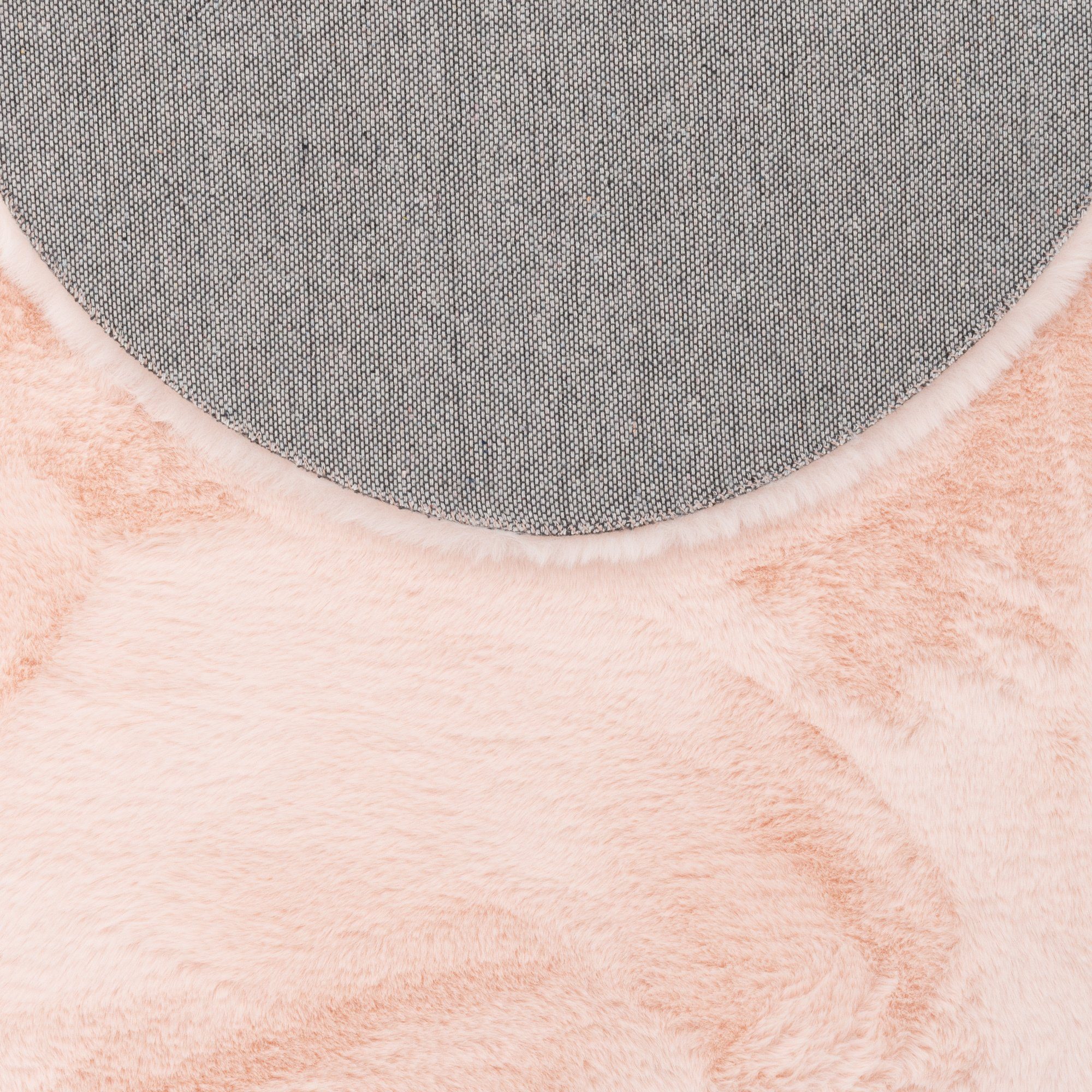 Pergamon Fellteppich Fellteppich Luxus Super Soft Plush Shape, Shape, Höhe: 25 mm