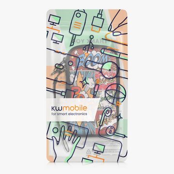 kwmobile Handyhülle Handytasche für Smartphones M - 5,5", Neopren Handy Tasche Hülle Cover Case Schutzhülle