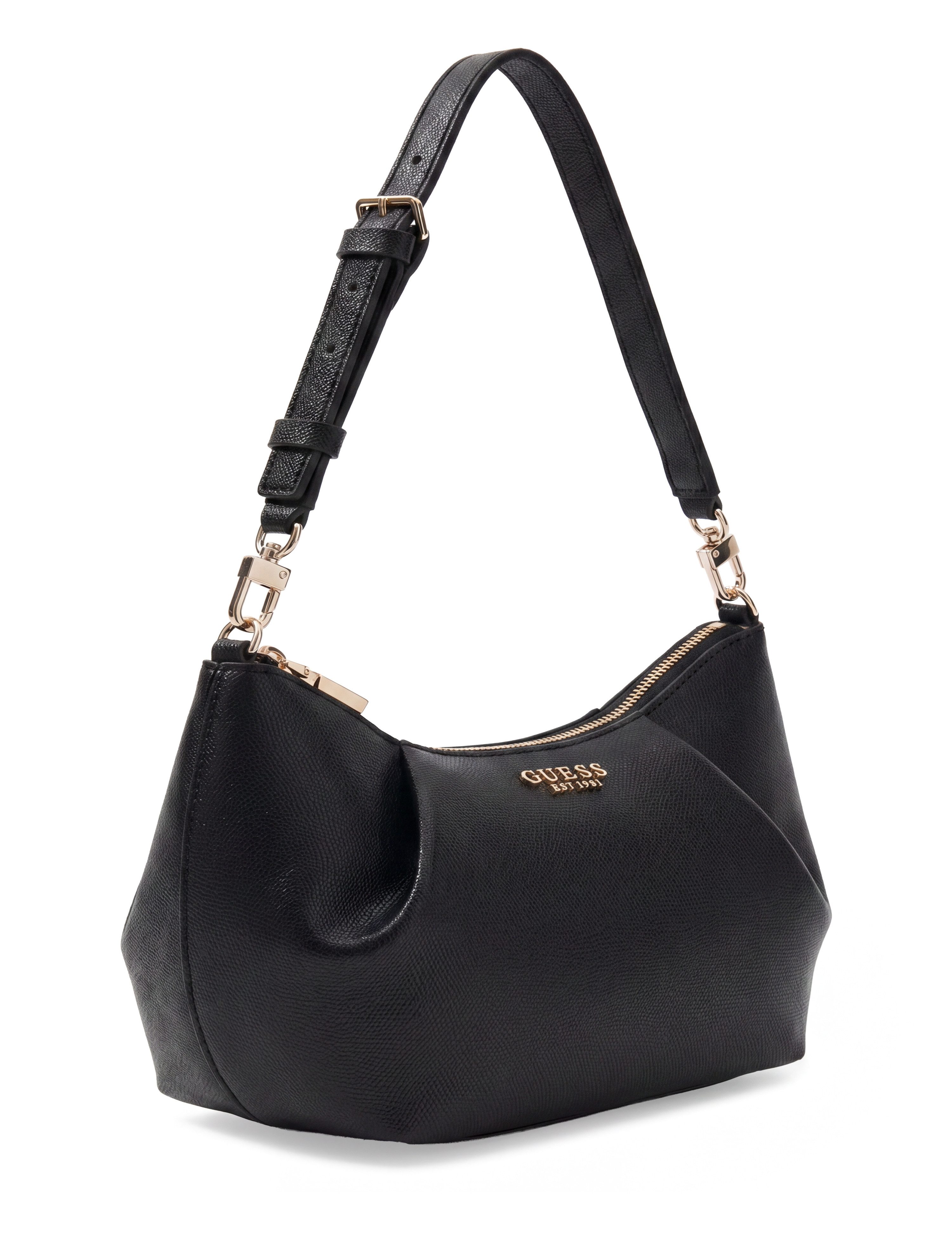 Guess Schultertasche AMORETTE SHOULDER BAG, Damen Umhängetasche, Tragegriff als Schulterriemen verlängerbar