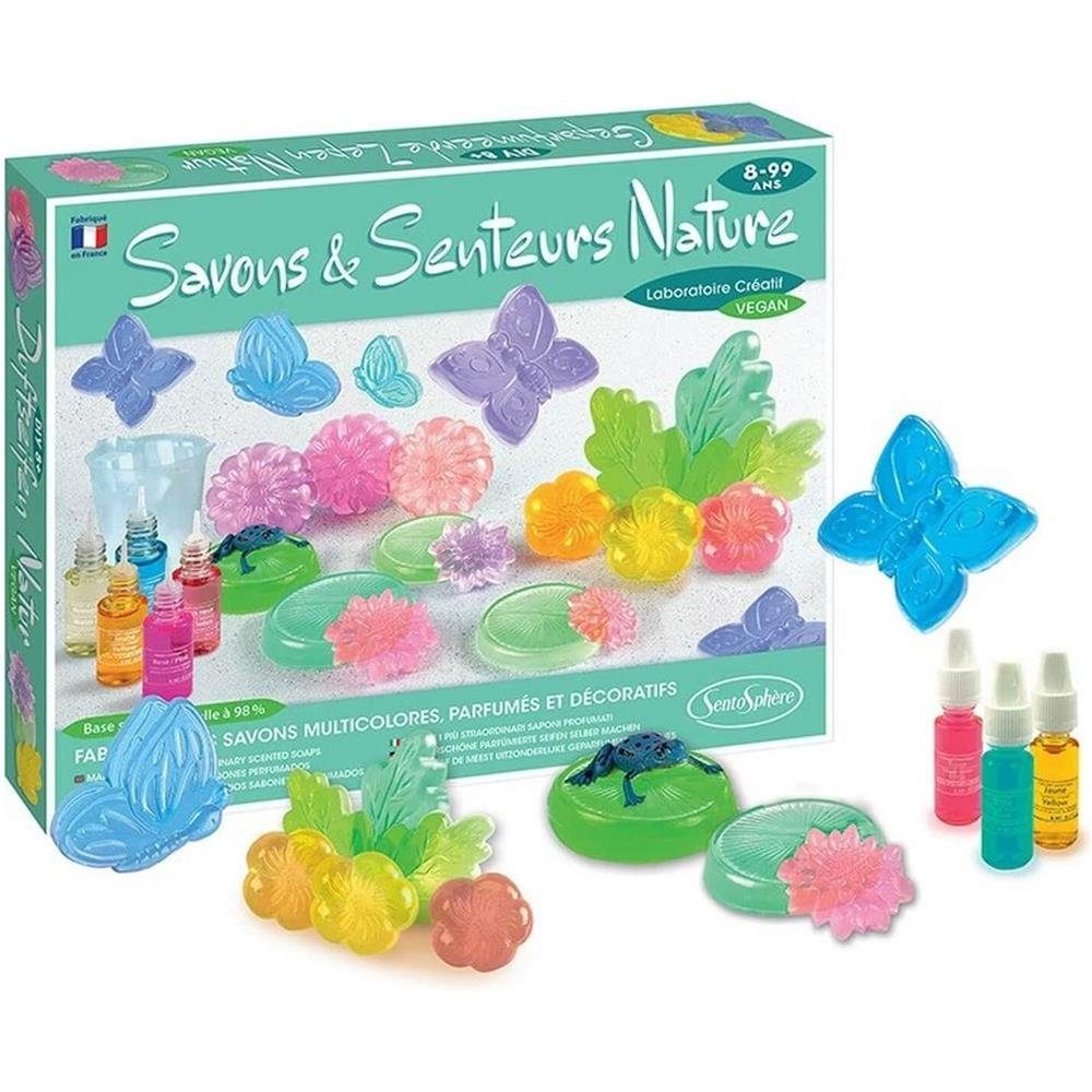 SentoSphere Kreativset Duftseifen, selbst herstellen, für Kinder, DIY Seife, vegan