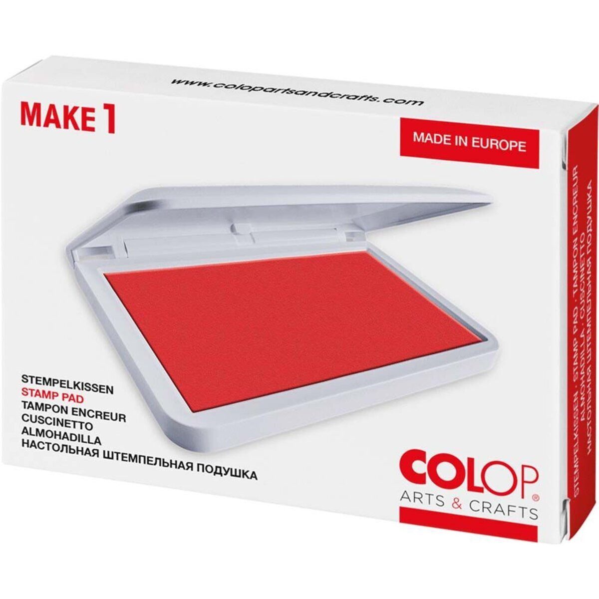 COLOP Stempel Stempelkissen MAKE1 brave red