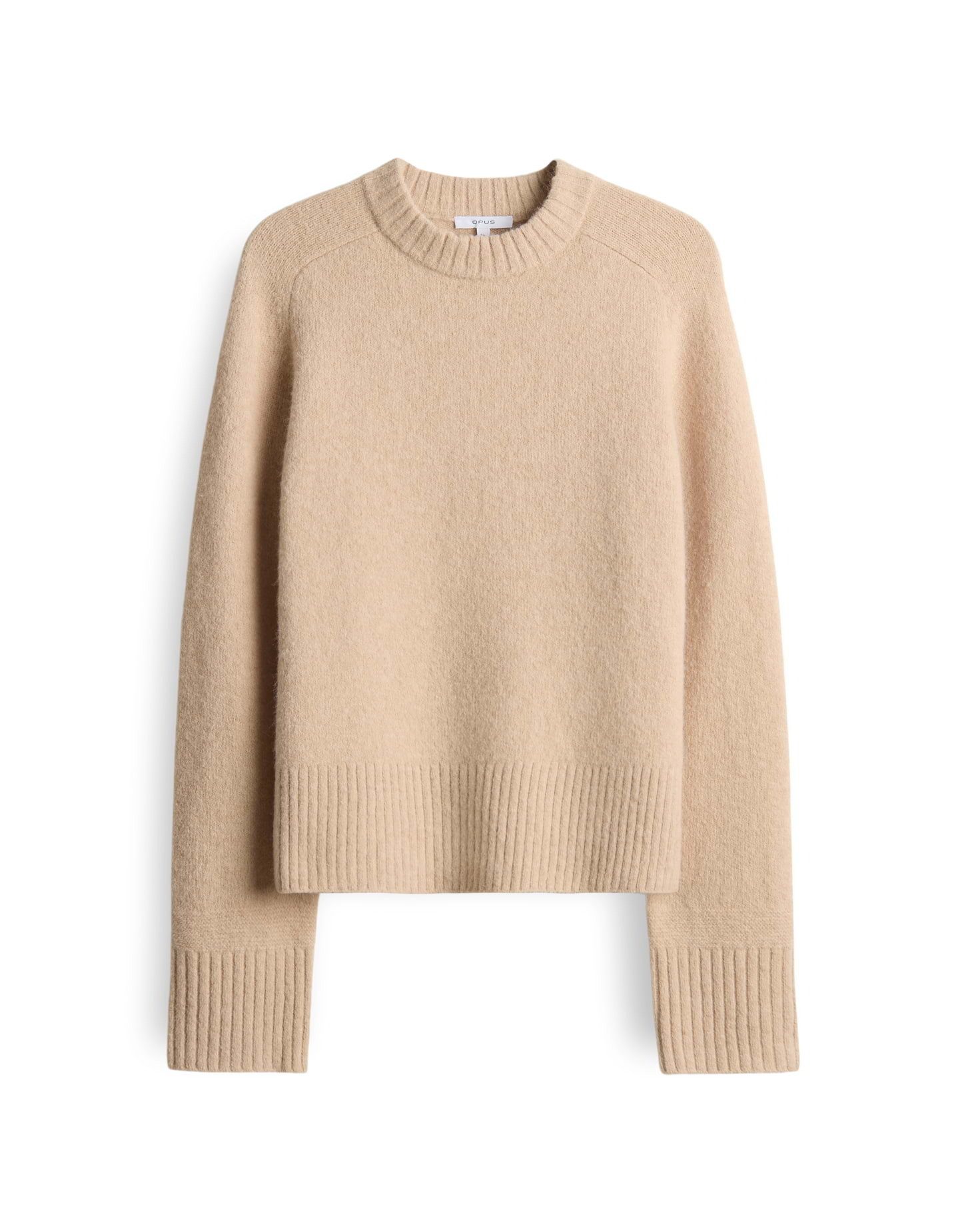 OPUS Strickpullover PASSY aus Alpaka Wollmix Rundhalsausschnitt, weicher Gr günstig online kaufen