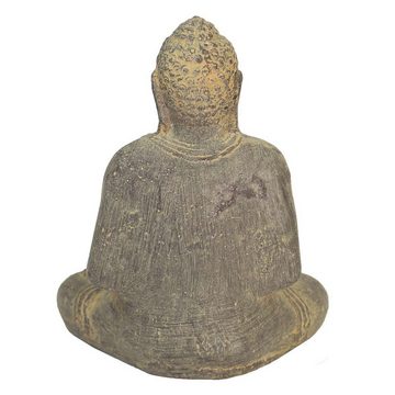 Oriental Galerie Dekofigur Buddha Figur Kerzen Teelichthalter 18 cm (1 St)