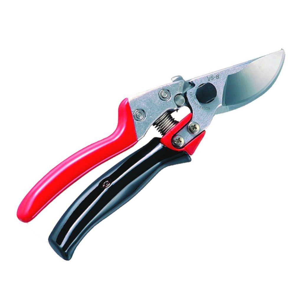ARS by Tiger Astschere 1221-00 Rollgriff Schere VS-8XR, (optimal für Obstbäume), Gepolsterter Rollgriff