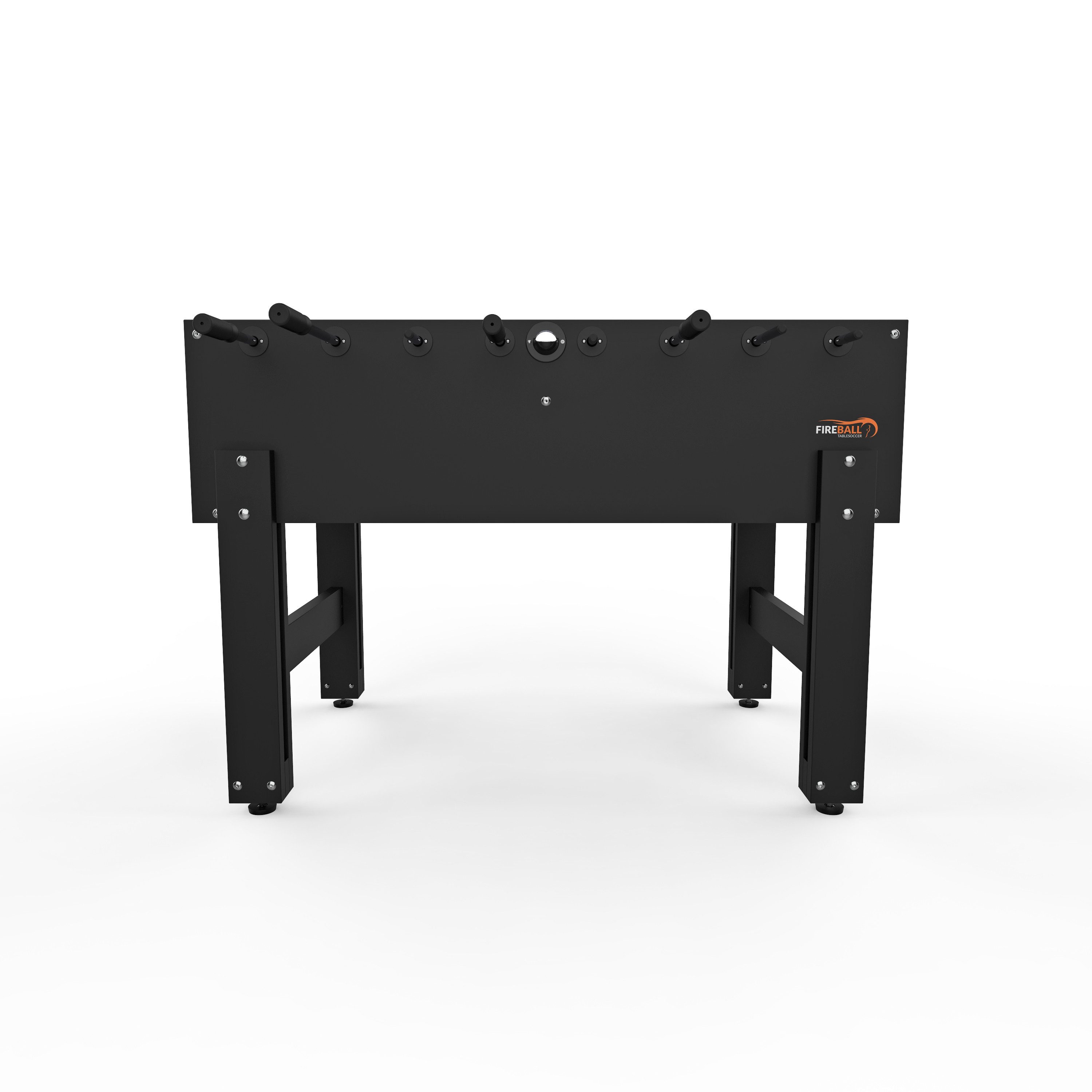 Fireball-Tablesoccer Kickertisch Fireball "Home" schwarz Tischfußball, Made in Germany