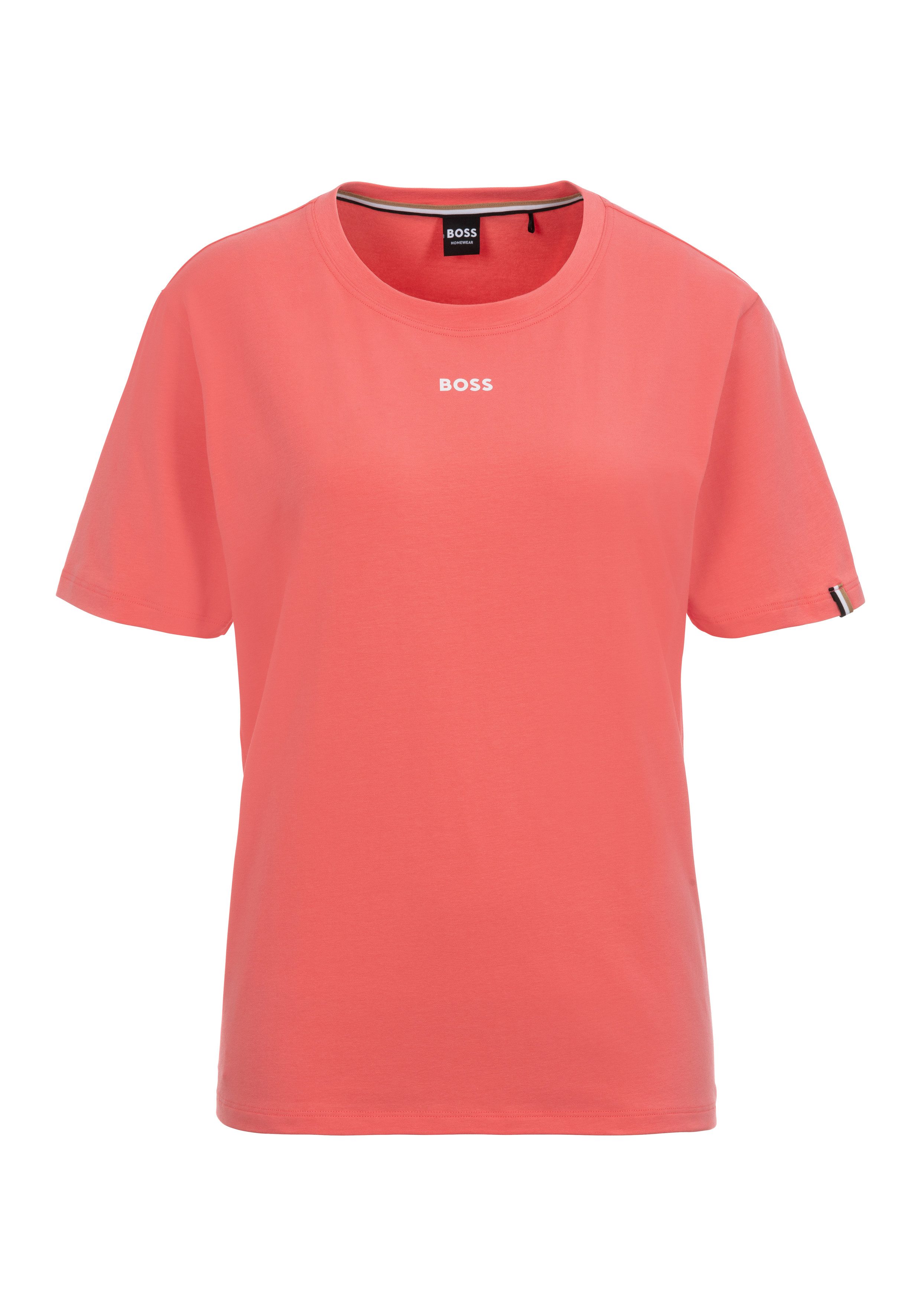 BOSS T-Shirt CI_T-Shirt mit BOSS Logo-Schriftzug & Label günstig online kaufen