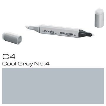 COPIC Marker Typ C - 4, Cool Gray: Layoutmarker für Grafiker und Designer