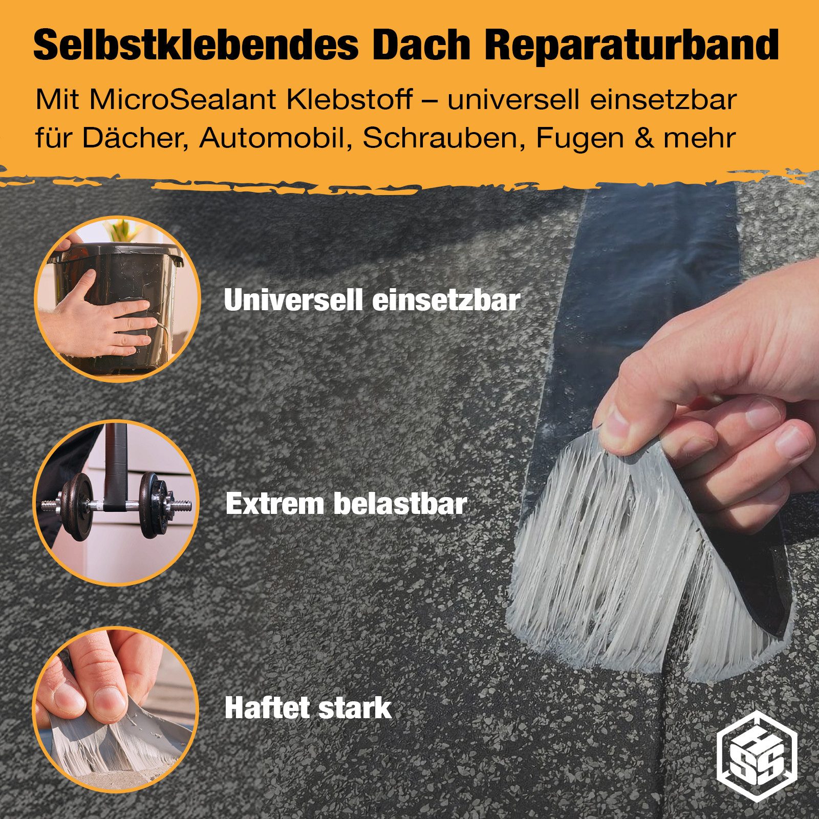 Hanse Syntec Systems Klebeband Dach Reparaturband günstig online kaufen