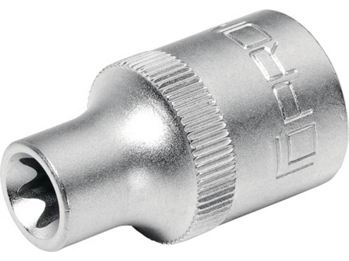 PROMAT Steckschlüssel Steckschlüsseleinsatz 1/2 PROMAT 12,5 mm  E12 L.38mm (1/2)-V Zoll E