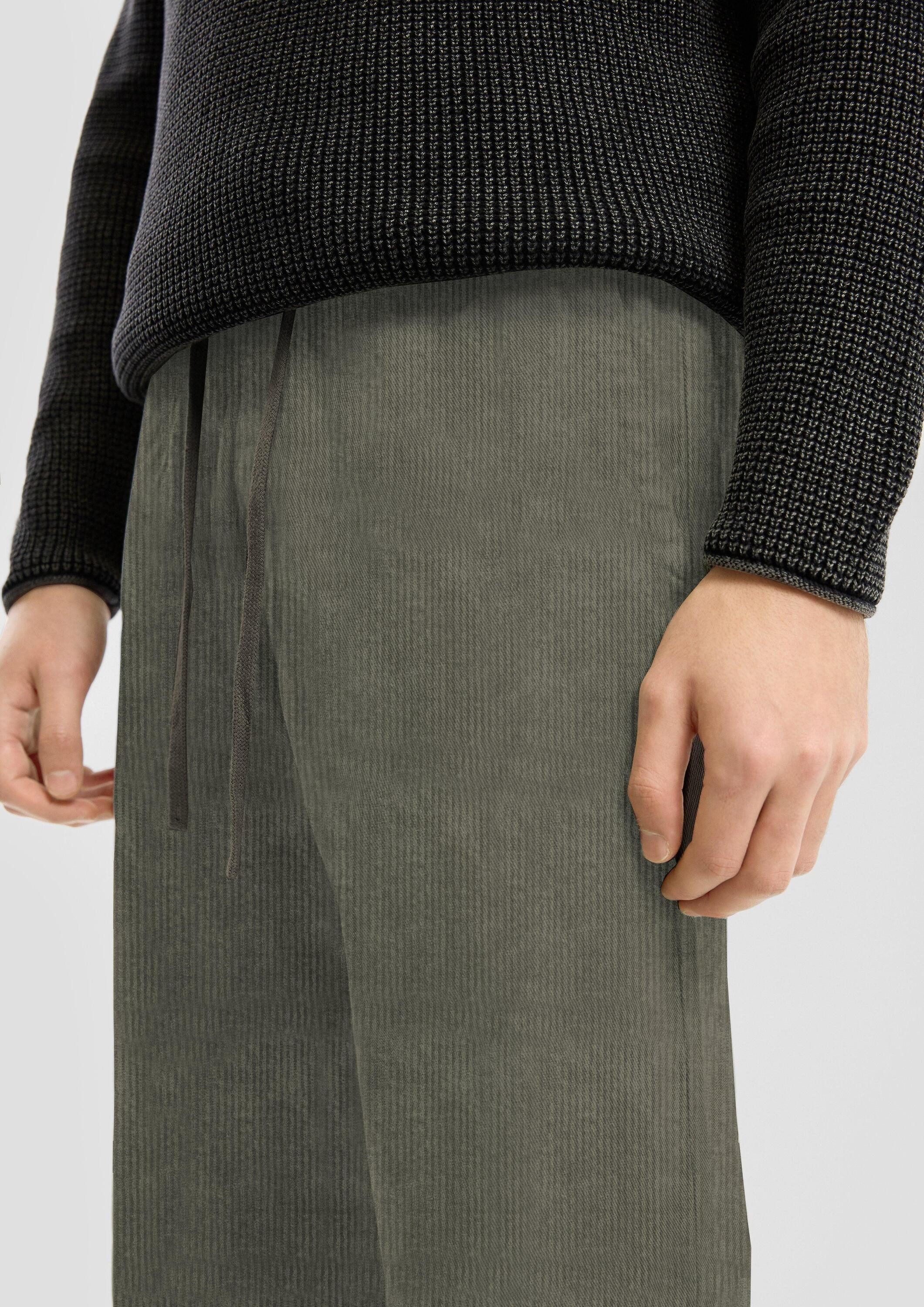 QS Chinos Hose Jogpants aus Cord