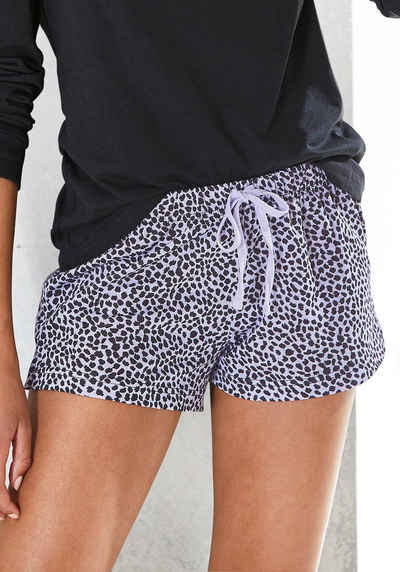 Vivance Dreams Schlafshorts im Allover-Druck