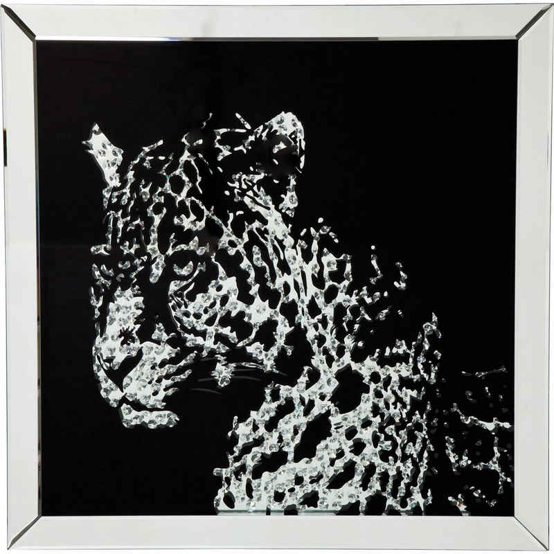 KARE Dekoobjekt »Bild Frame Mirror Leopard«