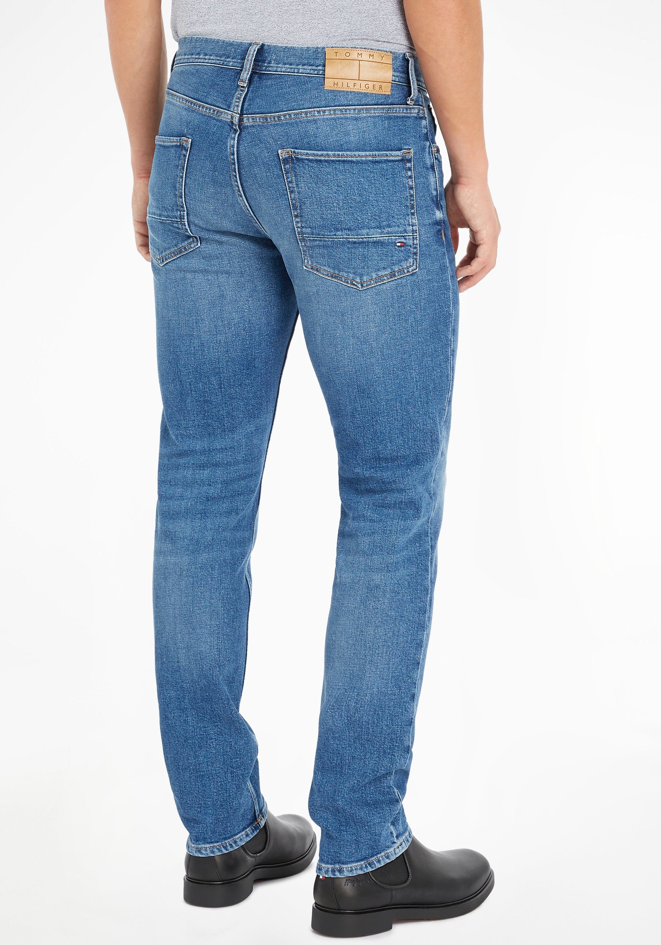Tommy Hilfiger Straight-Jeans STRAIGHT DENTON STR Cleve Blue