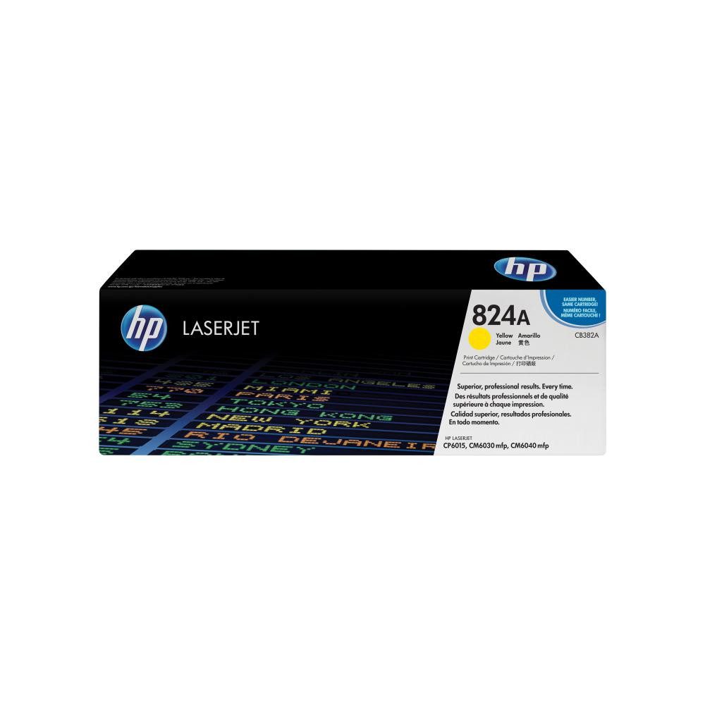 HP Tonerpatrone No.824A Toner gelb