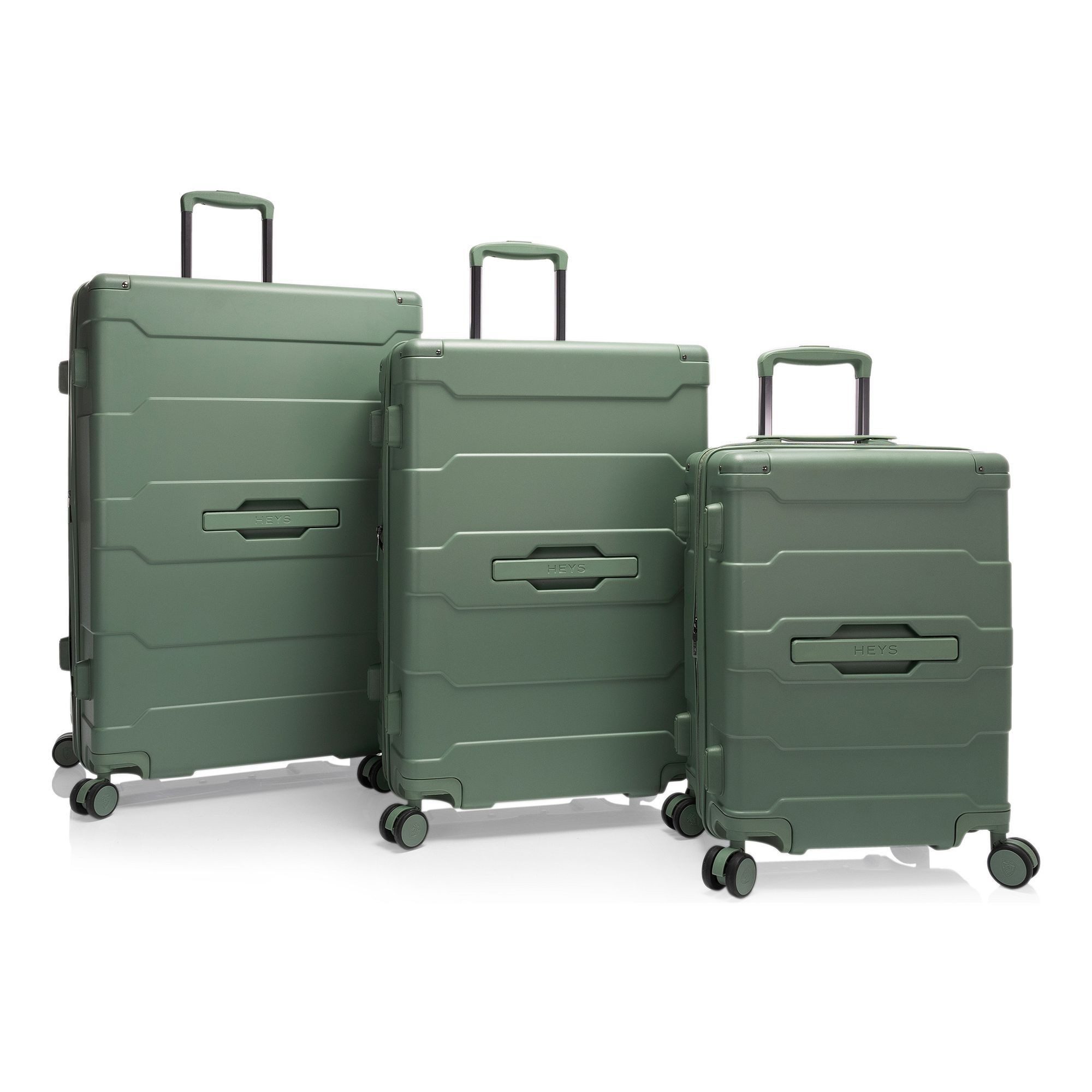 Heys Trolleyset ReNew, 4 Rollen, (3-teilig, 3 tlg), PET