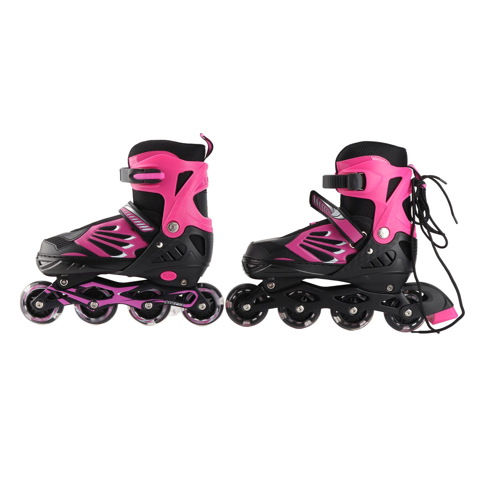 GARRYFIZH Inlineskates Verstellbar Inliner für Kinder, Leucht Inline Skates Rollschuhe, Größenverstellbar, Beleuchtete Rollen, Verschleißfeste PU-Rollen
