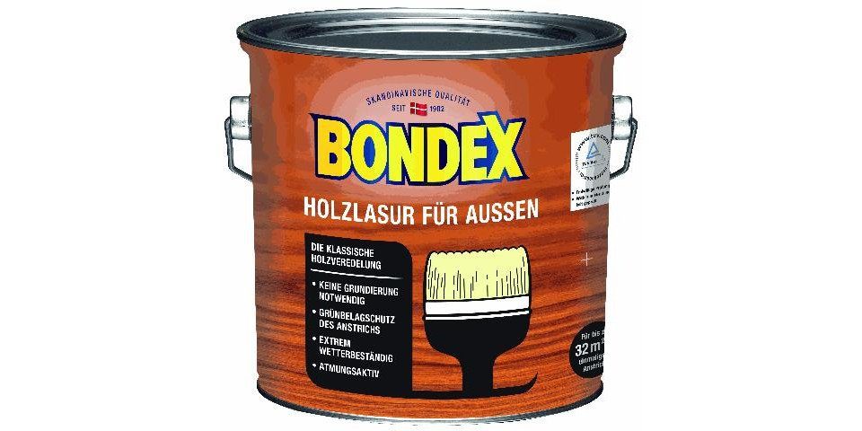 Bondex Lasur Bondex Dauerschutz Lasur 2,5 L grau