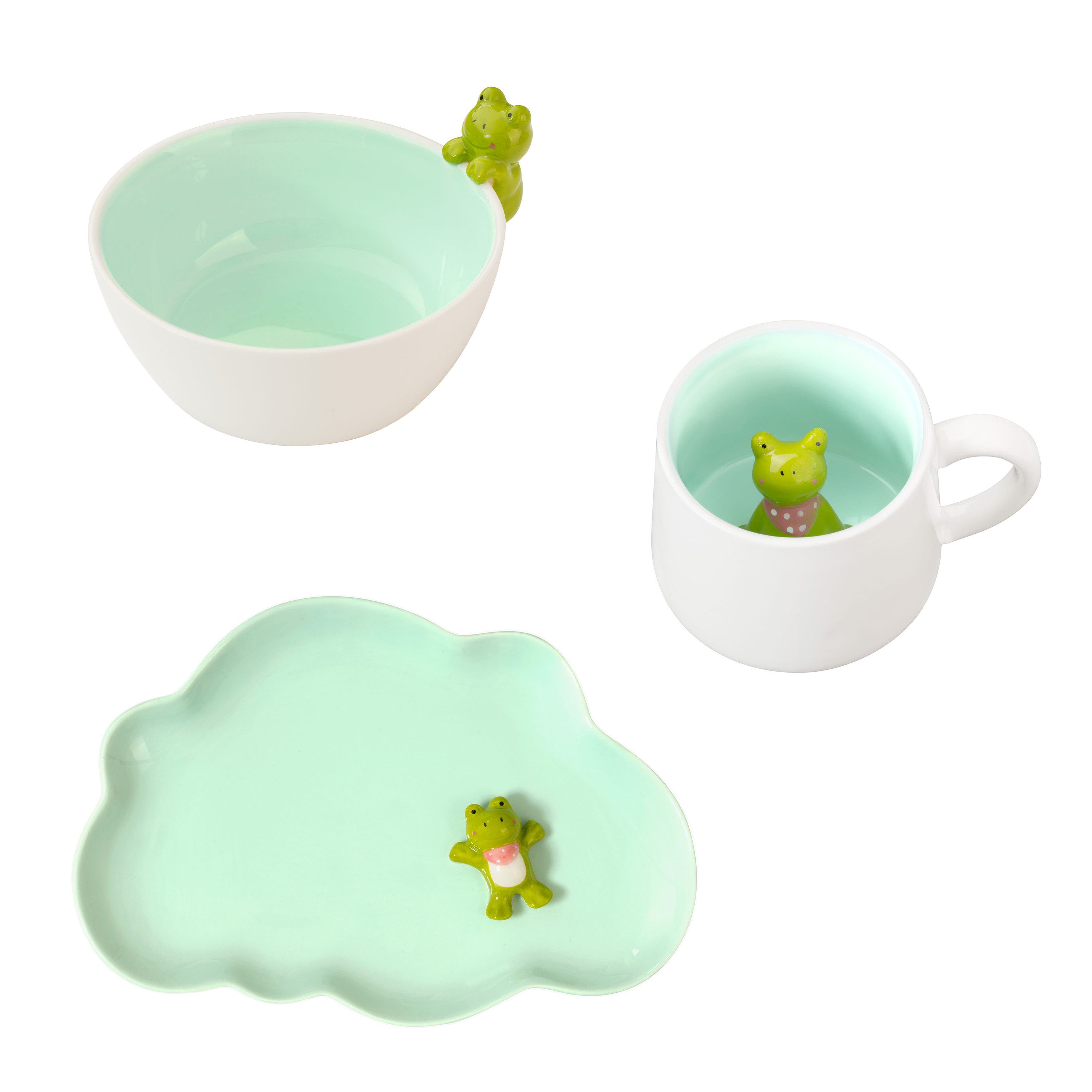 Médard de Noblat Kindergeschirr-Set MIAM, 1 Personen, Steinzeug
