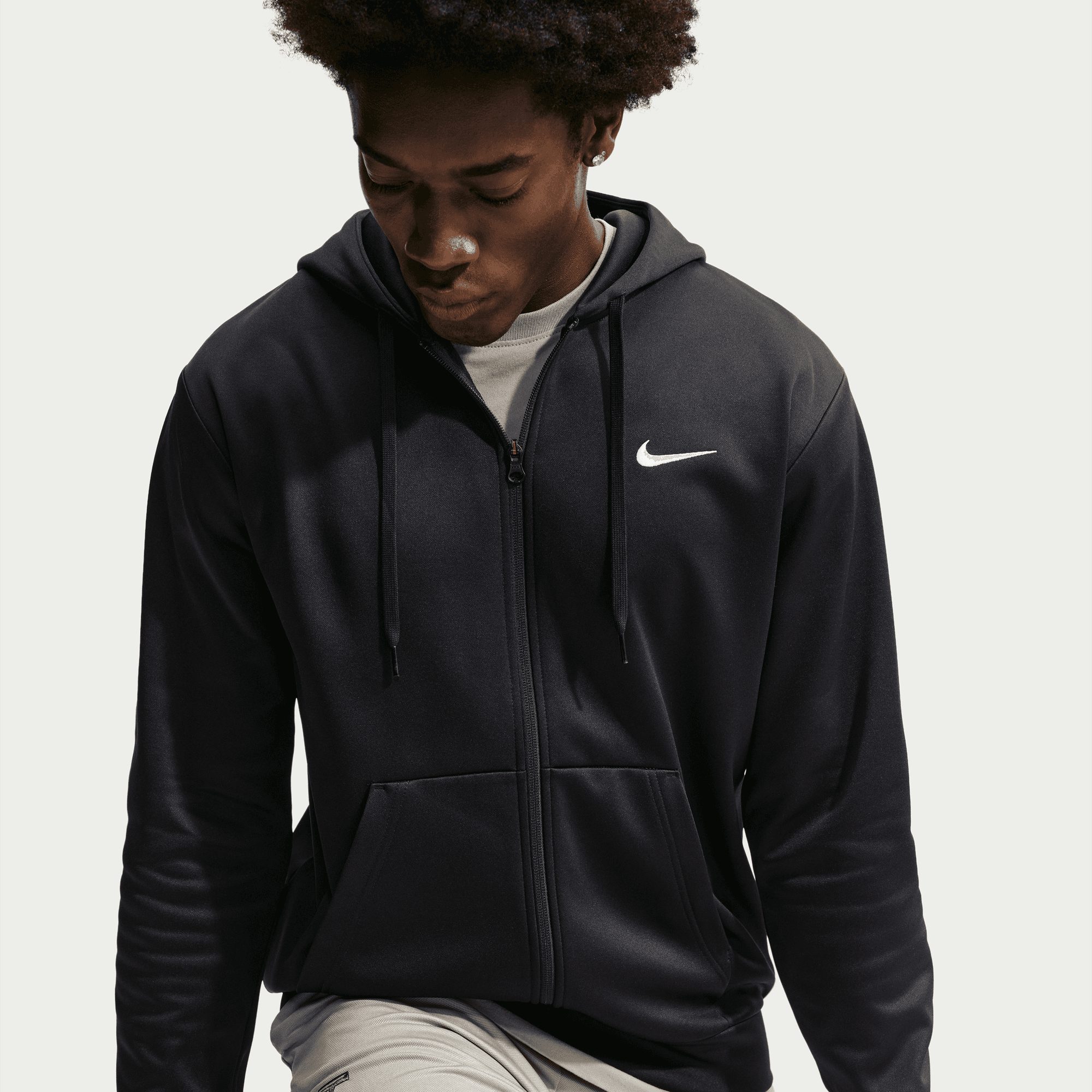 Nike Trainingsjacke M NK TF FLEX FLC FZ HD auch in großen Größen