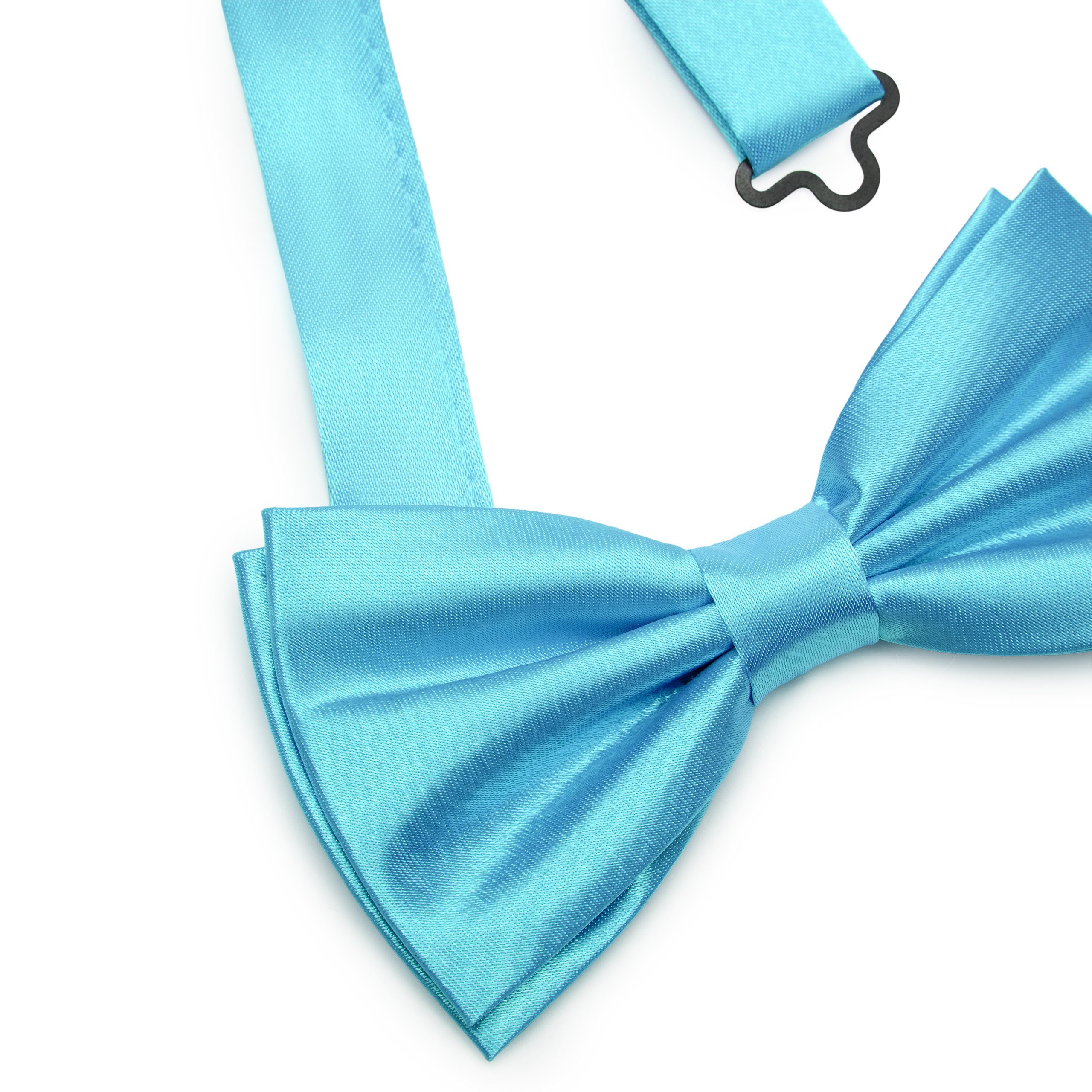 Ladeheid Fliege Elegante Herren Fliege -Hochwertig Glänzend Verstellbar BMS (12cmx6cm)