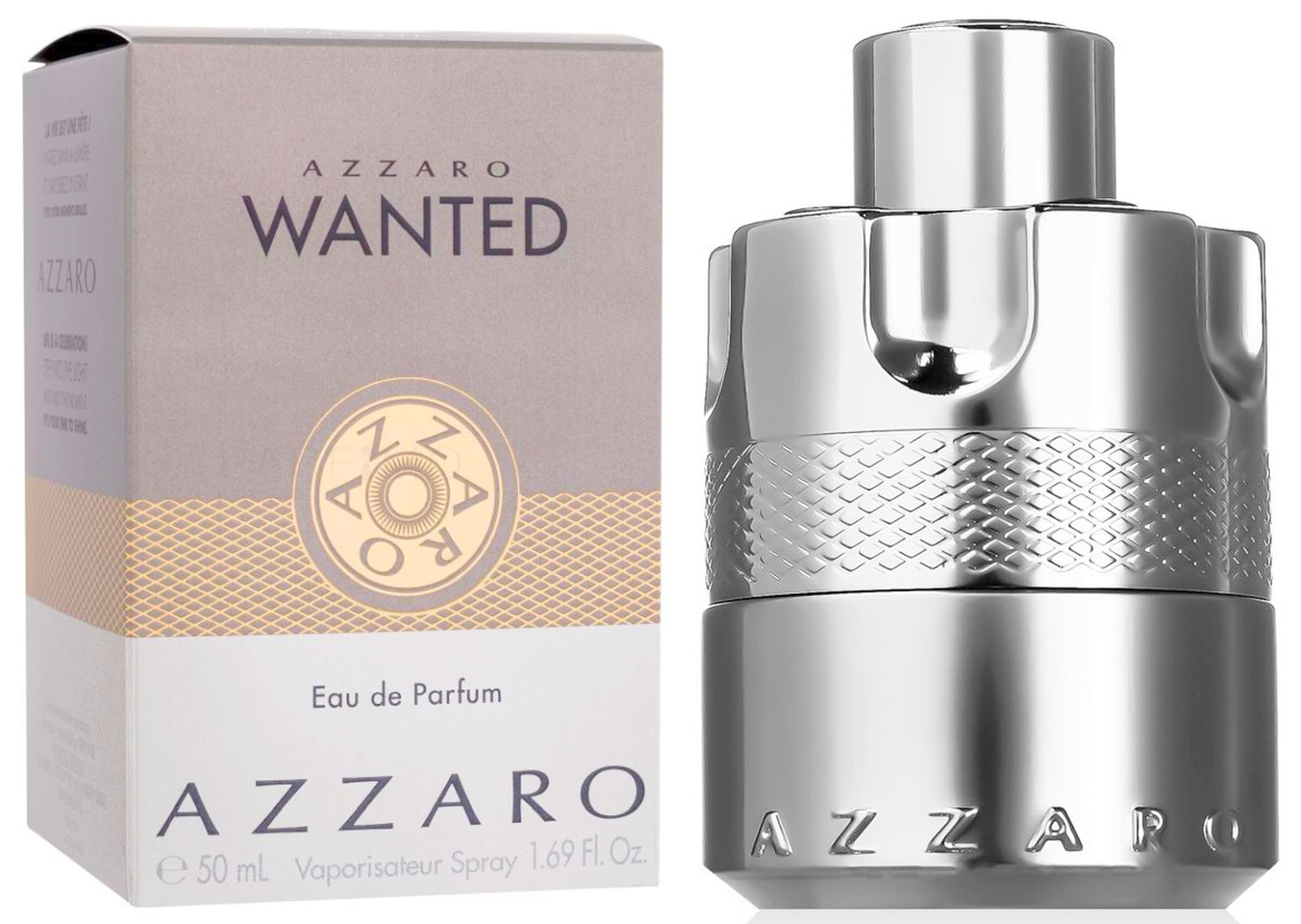 Azzaro Duft-Set Wanted Eau de Parfum (EDP) Herren Spray, Frisch-würziger Duft mit Wacholder, Salbei und Vetiver