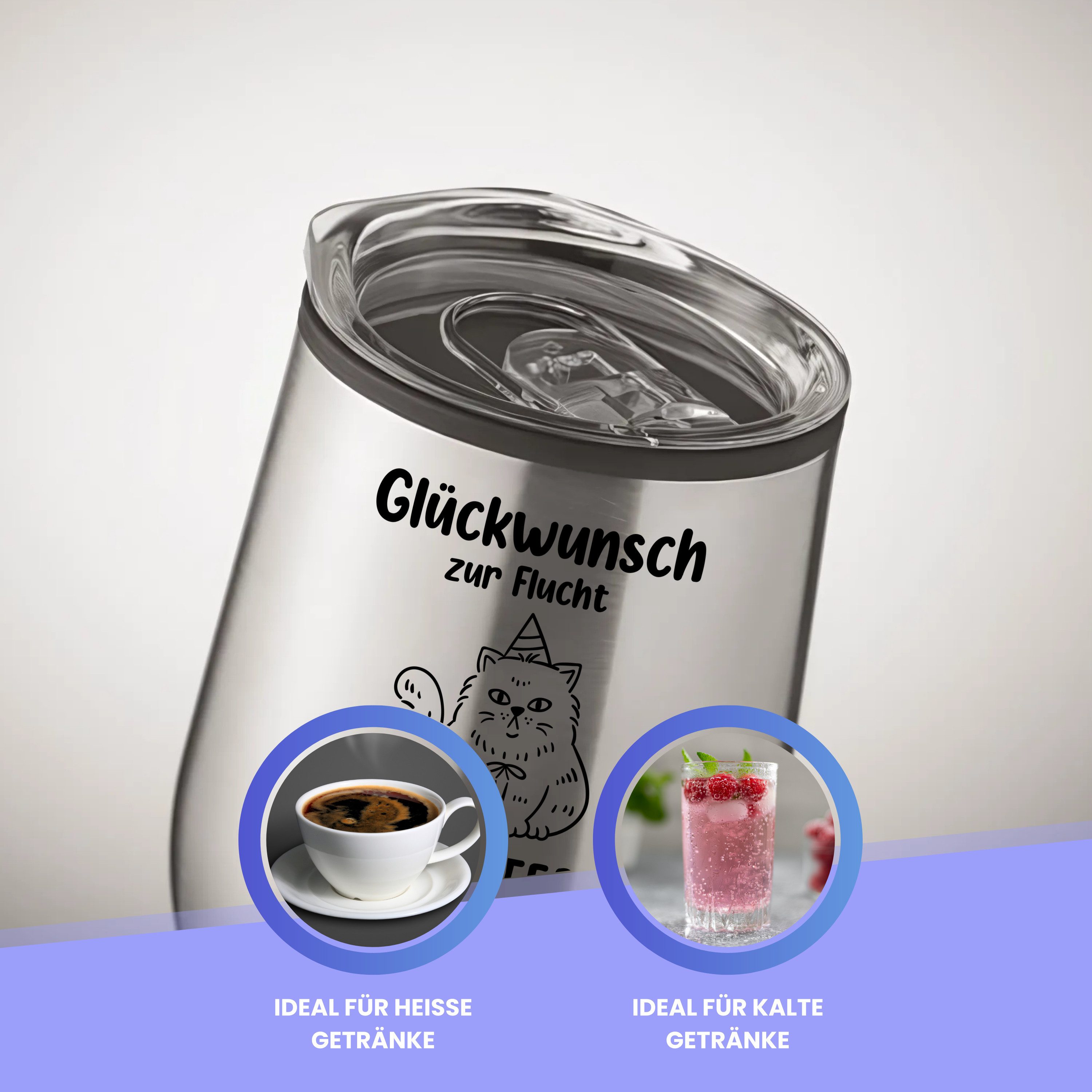 Lasernauten Becher Becher mit Gravur Abschied Kollegin Kollege Geschenk Verabschiedung, mit Gravur – Bild 2 von 5