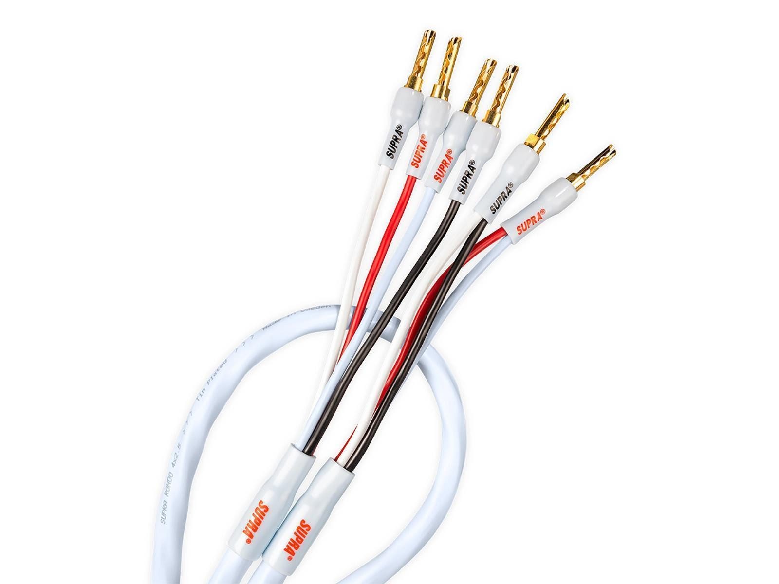 Supra Cables SUPRA Rondo 4x2.5 CombiCon (Paar) Audio-Kabel