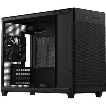 Asus PC-Gehäuse Prime AP201, MicroATX, Schwarz, Mesh-Design, unterstützt ATX-Netzteile