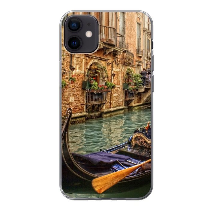 MuchoWow Handyhülle Venedig-Kanal Handyhülle Apple iPhone 12 Mini Smartphone-Bumper Print Handy