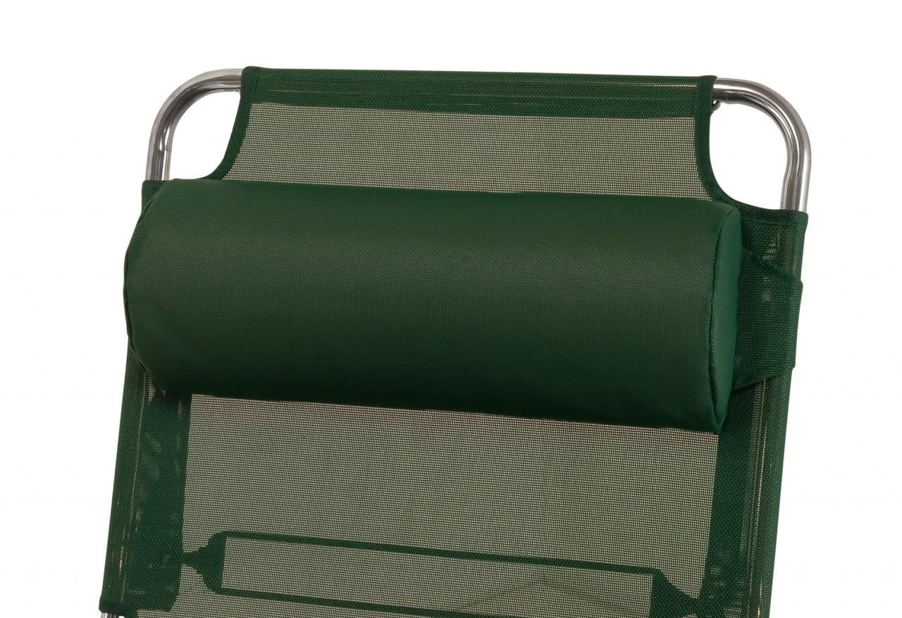 Fiam Gartenliege Nackenrolle Dunkelgrün passend zu Amigo und Samba Gartenliegen