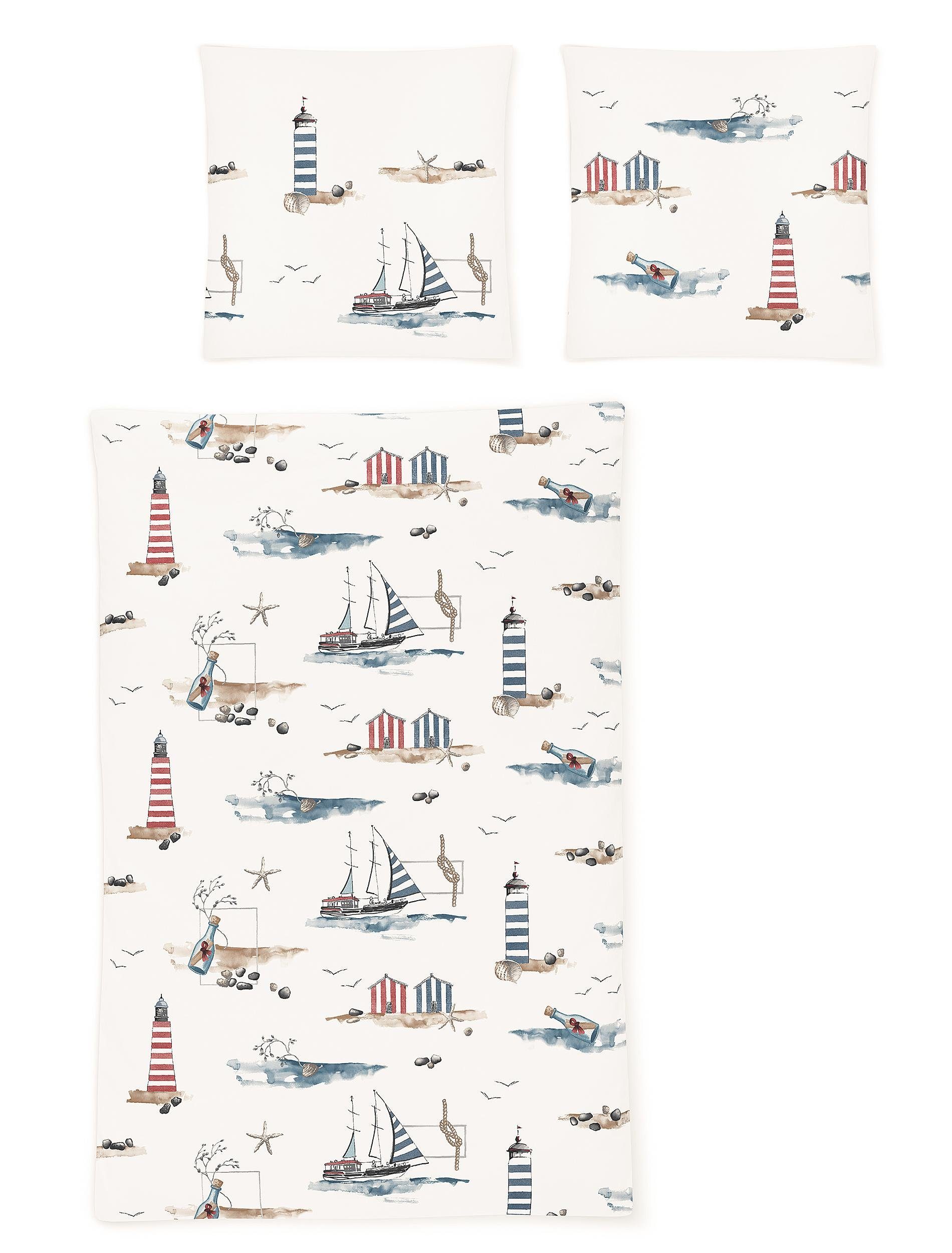 Irisette Bettwäsche Nova 8329, Mako-Satin, 2 teilig, edel und hochwertig