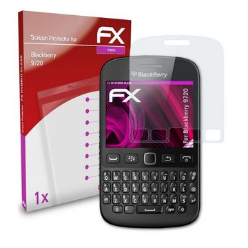 atFoliX Schutzfolie Panzerglasfolie für Blackberry 9720, Ultradünn und superhart