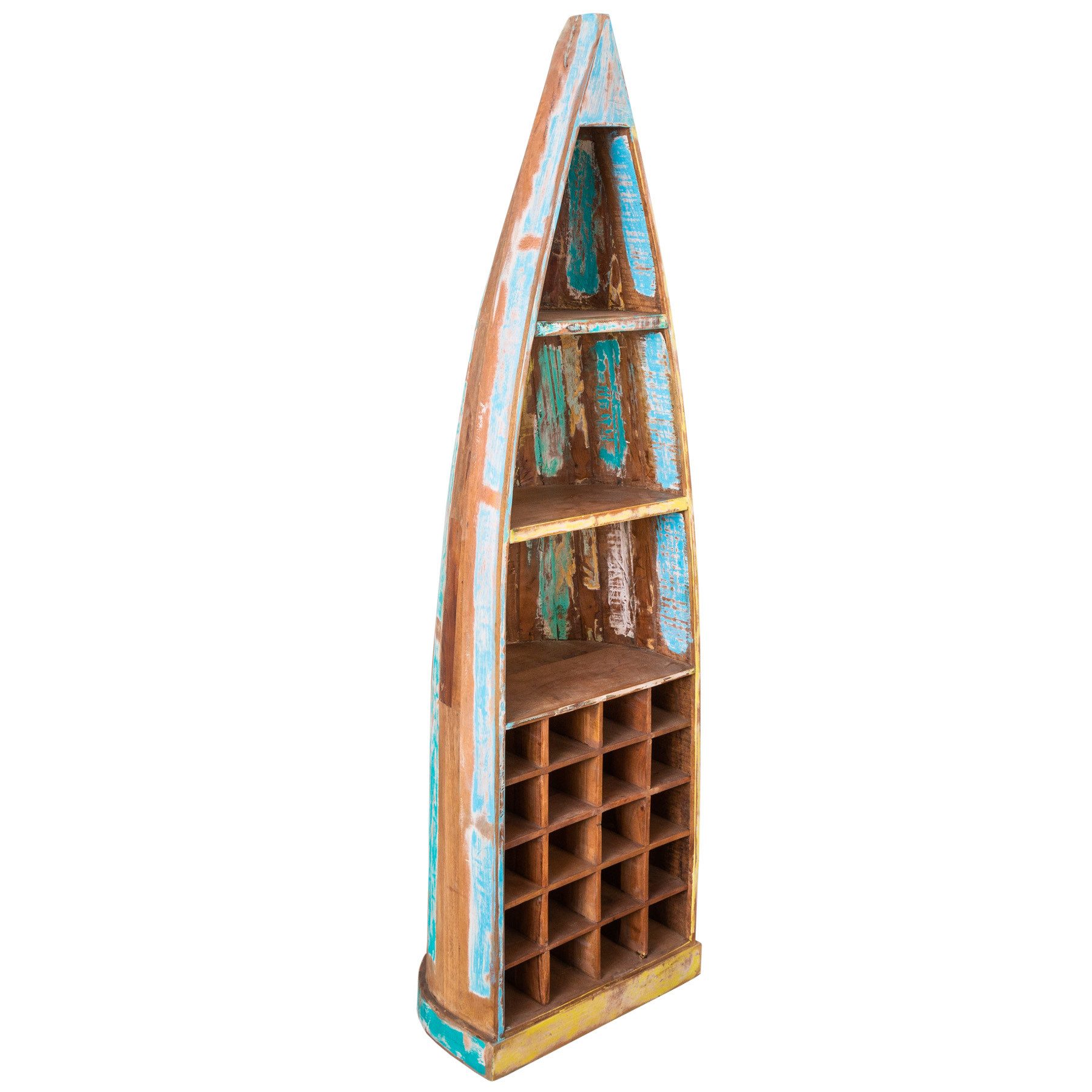 riess-ambiente Weinregal JAKARTA 190cm natur / günstig online kaufen
